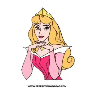 Princess Aurora Free SVG File