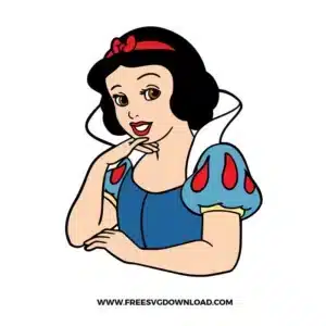 Princess Snow White Free SVG File