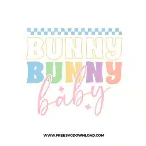 Bunny Bunny Baby Free SVG File