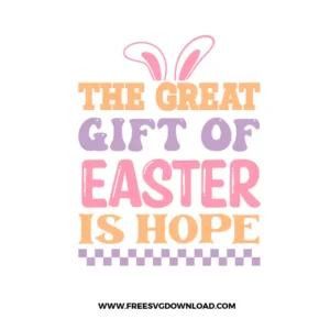 Easter Is Hope Free SVG File