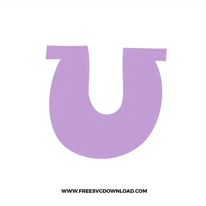 Lucky Charm Horseshoe Free SVG File