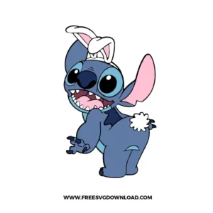 Stitch Easter SVG Cut File