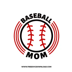 Baseball Mom Cricut Free SVG File