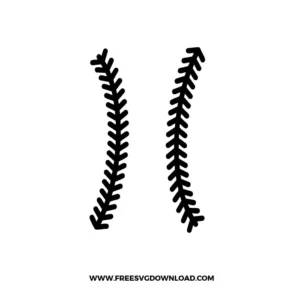 Baseball Stitch Free SVG File