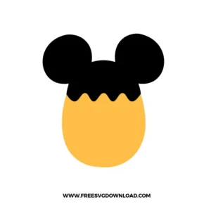 Easter Egg Mickey Free SVG File