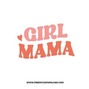 Girl Mama Free SVG File