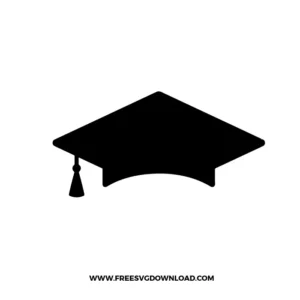 Graduation Cap Free SVG File