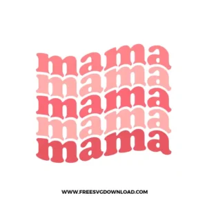 Groovy Mama Free SVG File