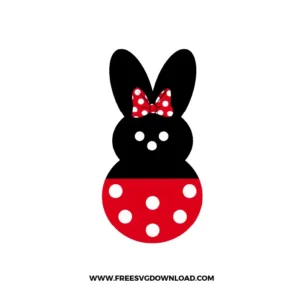 Minnie Mouse Easter Peeps Free SVG File