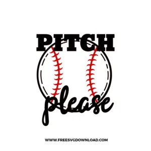 Pitch Please Free SVG File