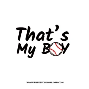 That My Boy Free SVG File