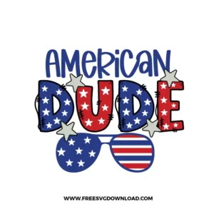 American Dude Free SVG File