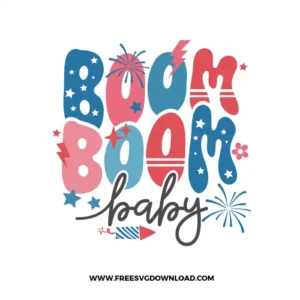 Boom Boom Baby Free SVG File