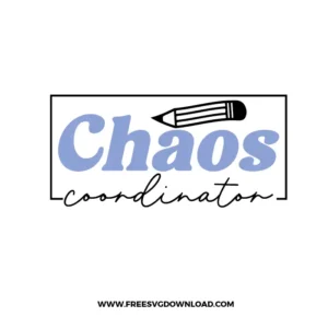 Chaos Coordinator Free SVG File