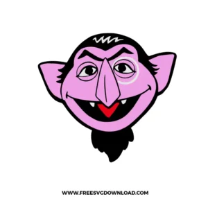 Count Von Count Free SVG File