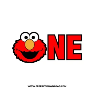 Elmo Birthday Free SVG File
