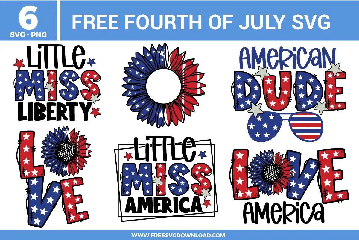 Fourth Of July Free SVG Files
