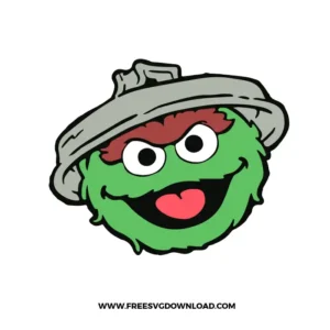 Oscar The Grouch Free SVG File