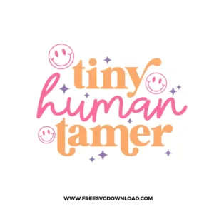 Tiny Human Tamer Free SVG File