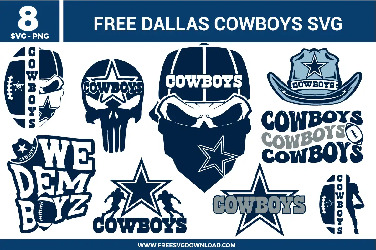 Dallas Cowboys Free SVG Files
