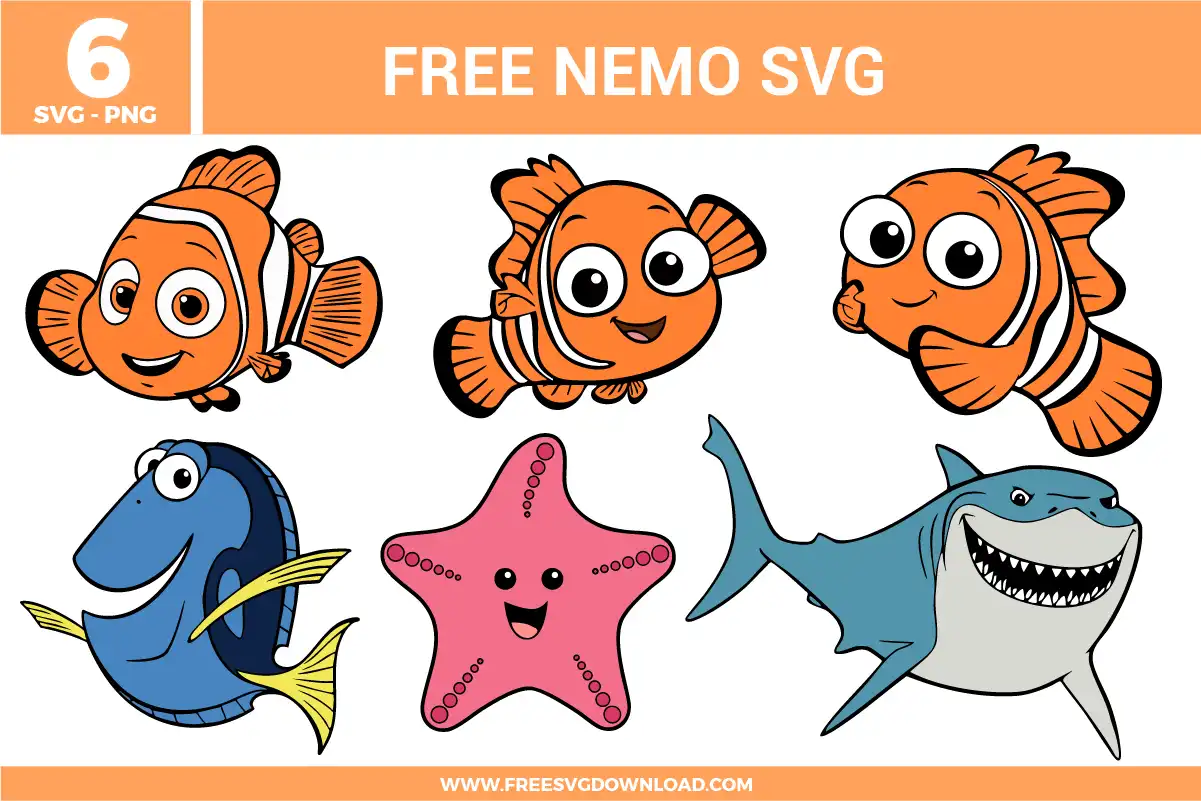 Nemo Free SVG Files