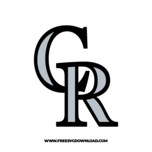 Colorado Rockies team logo svg