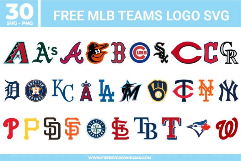 Free MLB Logo SVG files