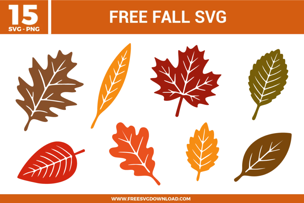 Fall Leaves Free SVG Files