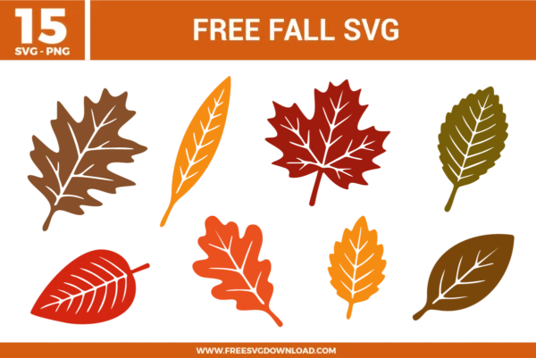 Fall Leaves Free SVG Files