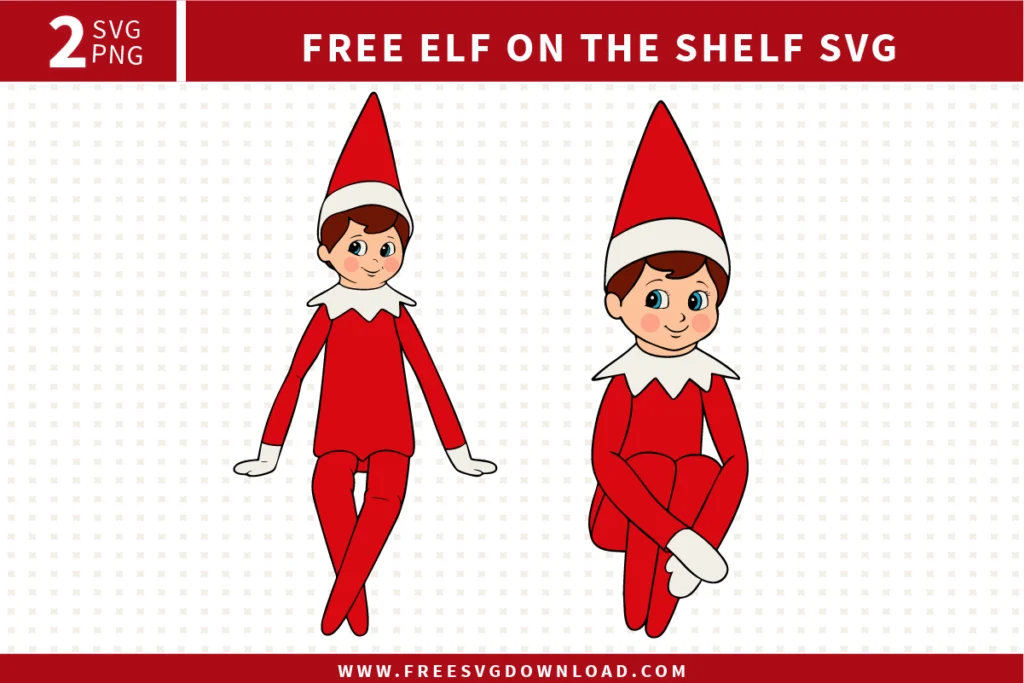 Elf On The Shelf Free SVG Files