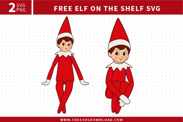 Elf On The Shelf Free SVG Files