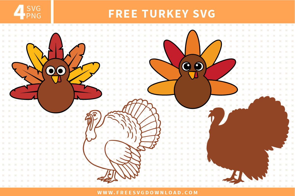 Turkey Free SVG Files