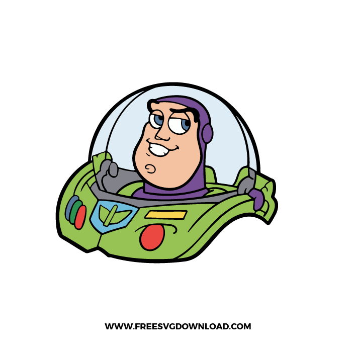 Toy Story Buzz Lightyear SVG File