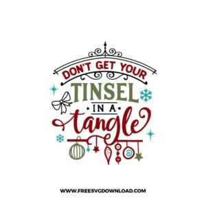 Don't Get Your Tinsel in a Tangle