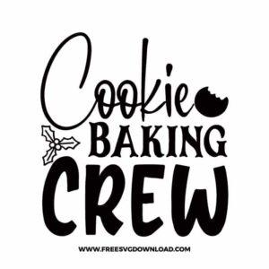 Cookie Baking Crew Mistletoe