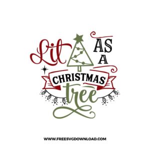 Lit As a Christmas Tree
