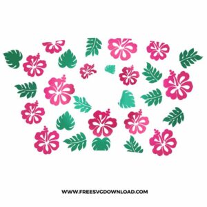 Hibiscus Starbucks Wrap