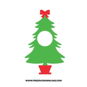 Christmas Tree Monogram