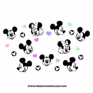 Mickey Minnie Starbucks Wrap
