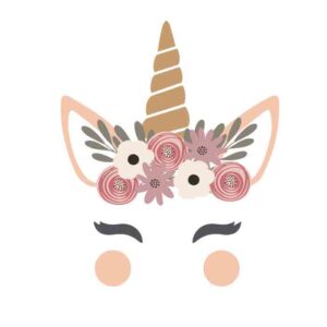 Floral Unicorn