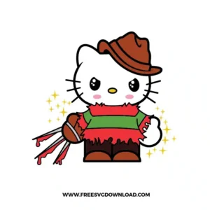 Hello Kitty Freddy Kruger