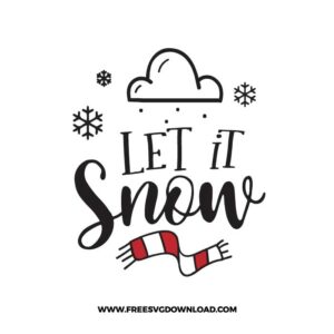 Let it Snow Scarf