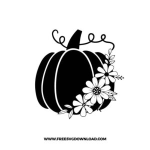 Floral Pumpkin