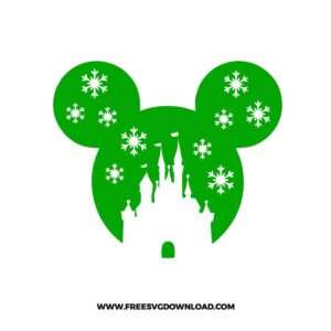 Mickey Christmas Castle