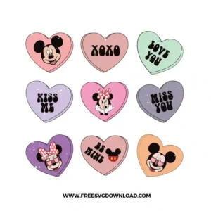 Mickey Conversation Heart