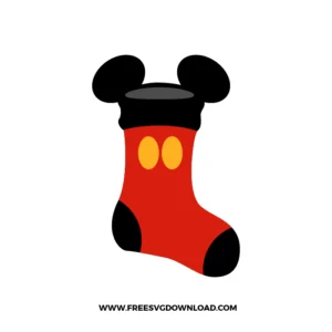 Mickey Christmas Sock