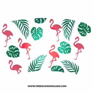 Flamingo Starbucks Wrap