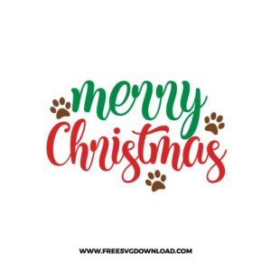 Merry Christmas Paws