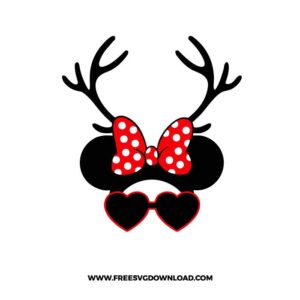 Minnie Christmas Reindeer Sunglass
