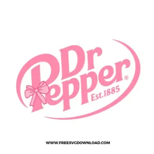 Dr Pepper Logo with Bow